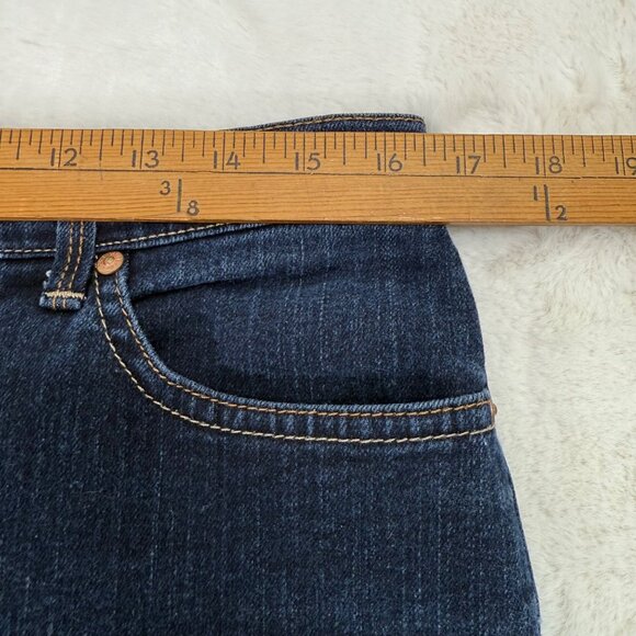 Gloria Vanderbilt Amanda Womens Size 12 Tapered Leg Dark Wash Denim Jeans - Picture 5 of 11